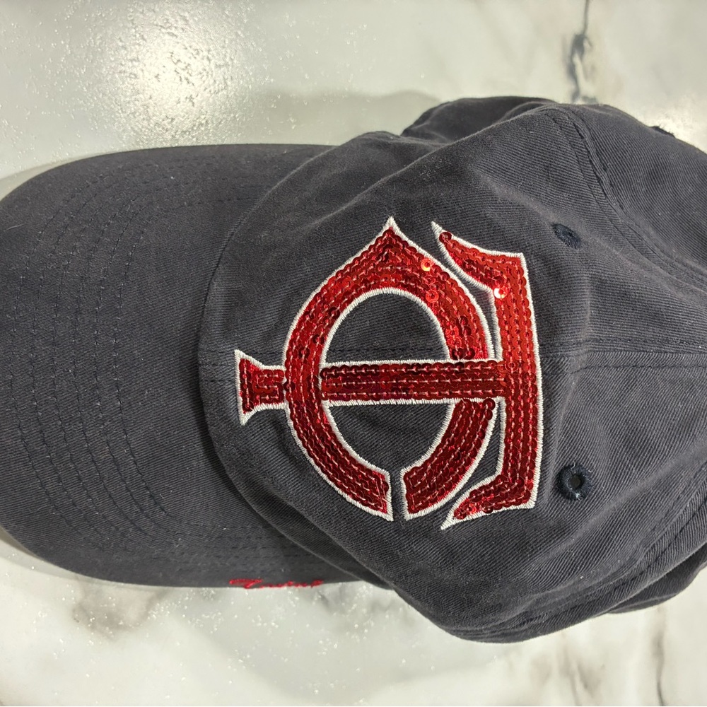 47 Brand Navy Cap with Red Logo
